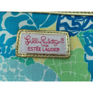 Lilly Pulitzer Oversize Floral Makeup Travel Bag
